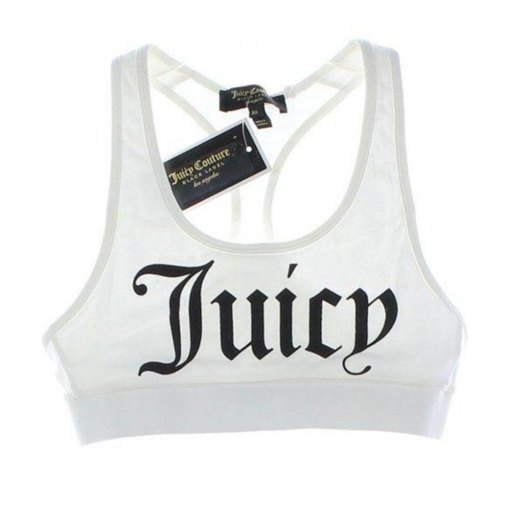 Juicy Women’s Racer Back Sport Bra Top NWT